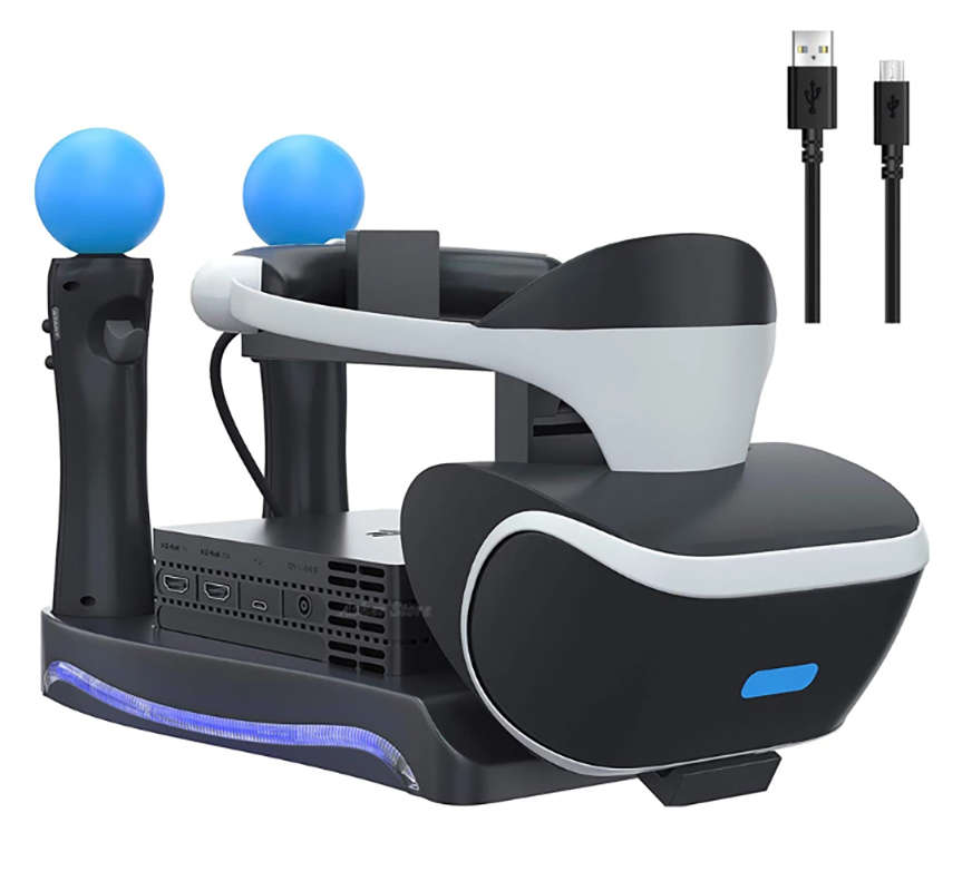 PSVR 4in1 2nd Generation Multi-function VR Stand with Controller Charging