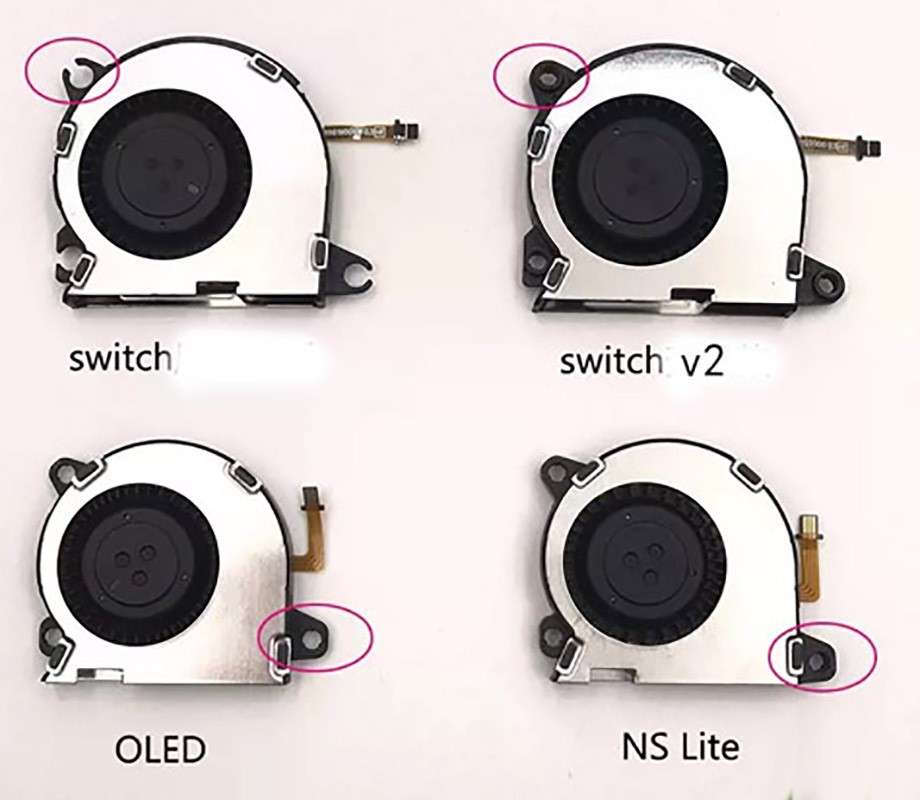 Nintendo Switch Original Inner Cooling Fan V1