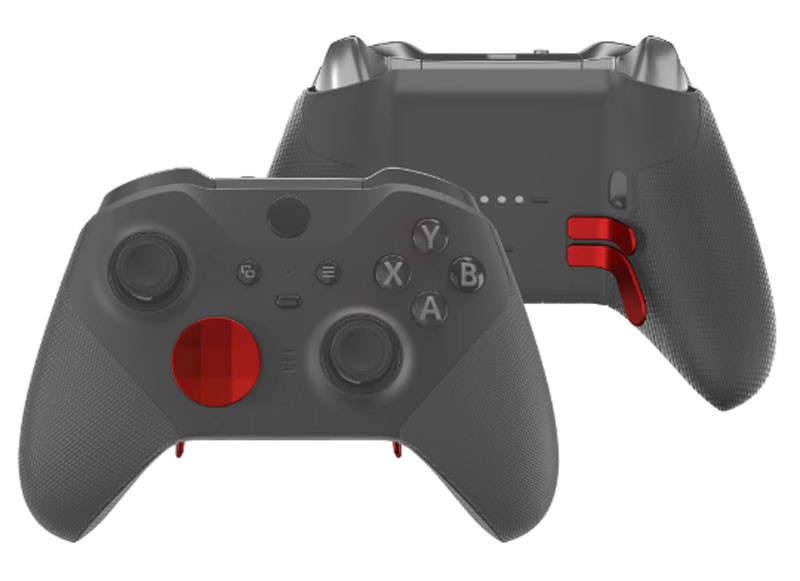 XBOX One Elite / Elite Series 2 Controller Paddle Kit Metallic Vampire Red