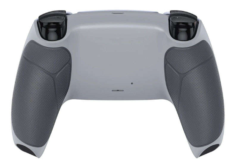 PS5 Dualsense Controller Performance Non-Slip Rubberized Grip Back Shell Gray