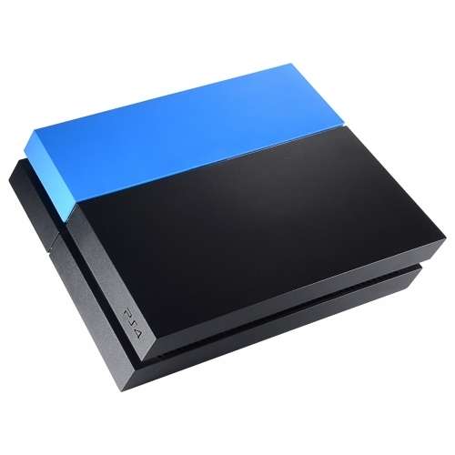 Playstation 4 PS4 Hard Drive Cover Soft Touch Blue