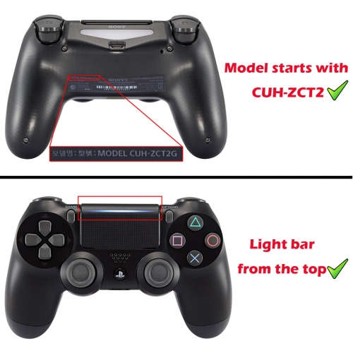 Dualshock 4 DS4 V2 Controller Button Delux Set Matt Orange