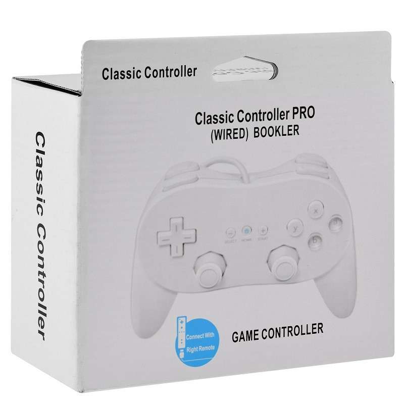 Wii / Wii U Classic Controller Pro White