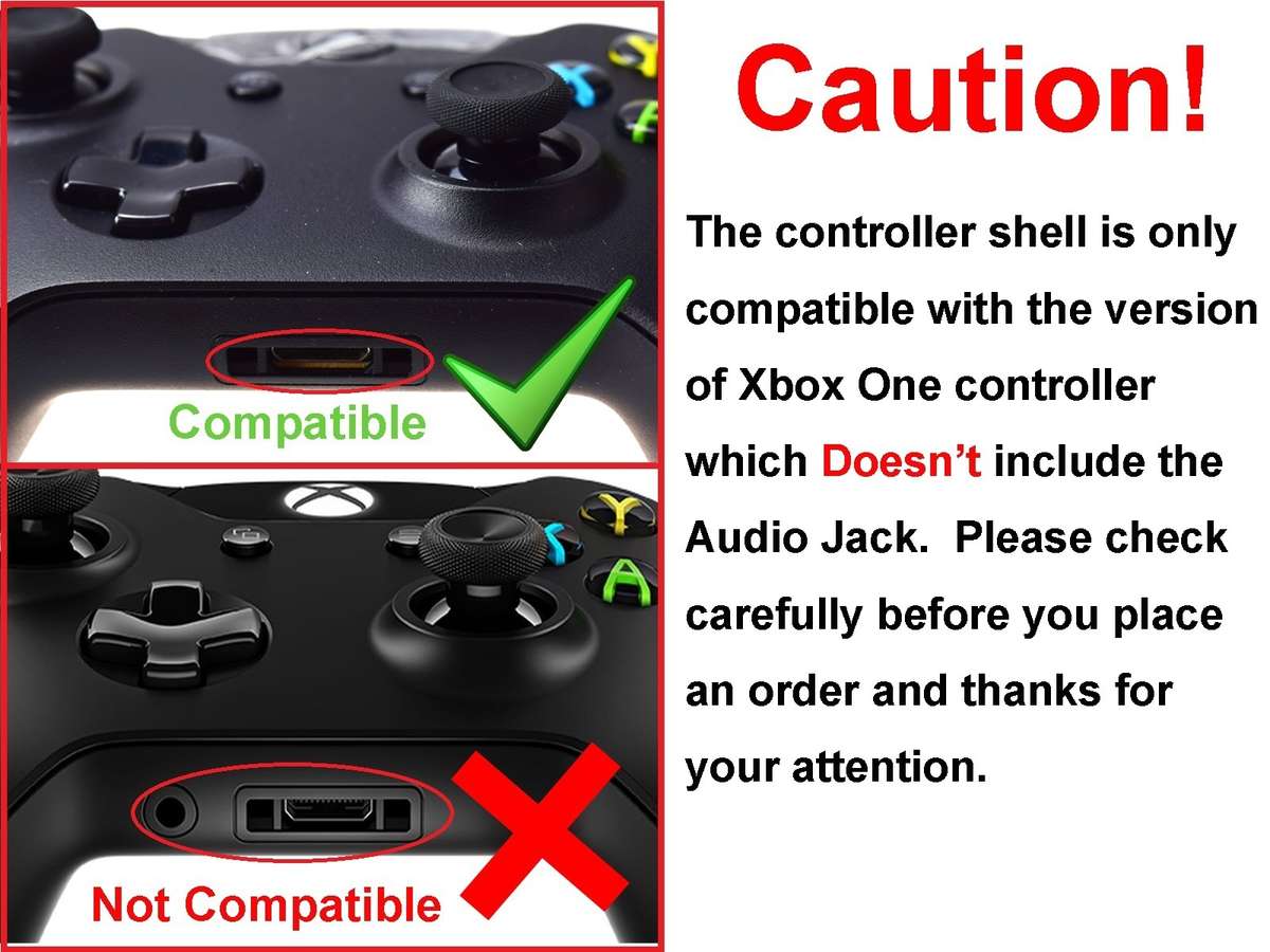 XBOX One Controller Full Shell Kit Series Chrome Silver