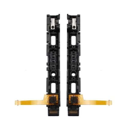 NS Switch Joy-con Left and Right Plastic Slider Rail Assembly with Flex Cable