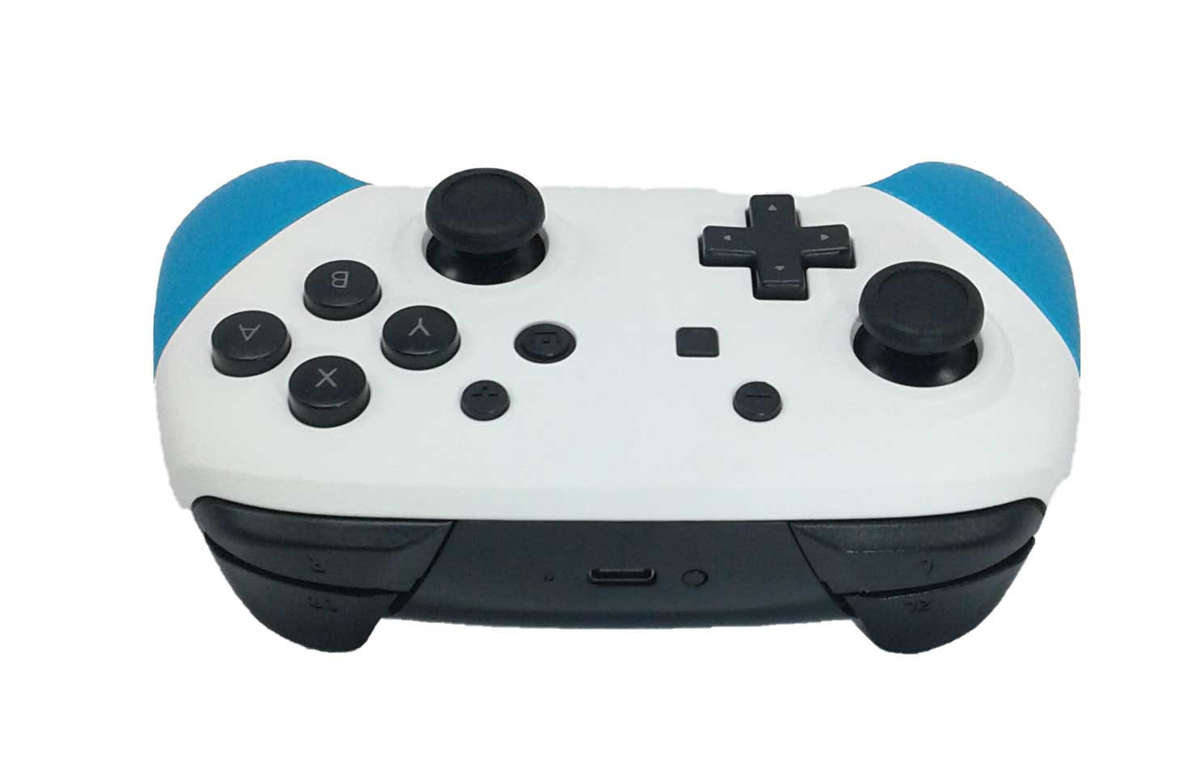 NS Switch Pro Bluetooth Wireless Controller Blue White