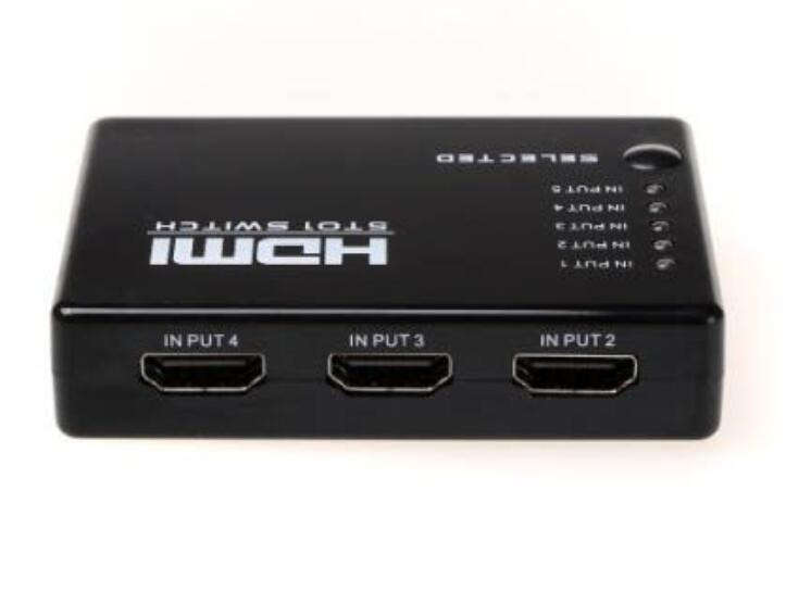 HDMI Switch 5 In 1  Support 1080p with Remote Control