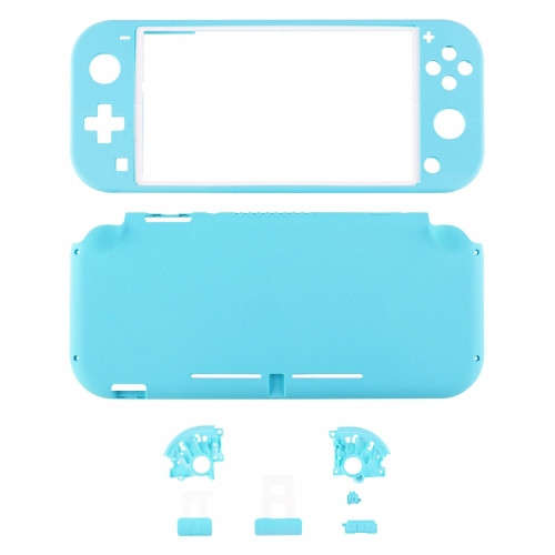 NS Switch Lite Complete Shell Kit Soft Touch Heaven Blue