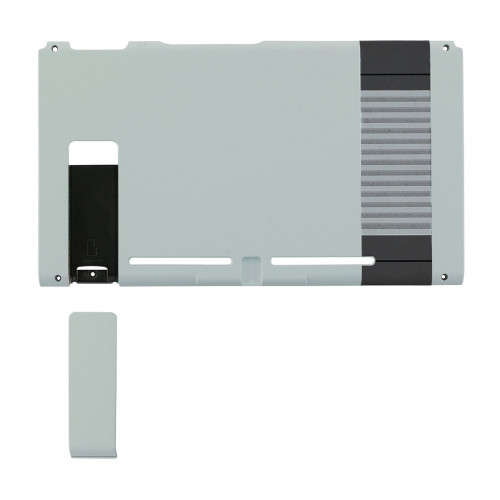NS Switch Console Backplate With Kickstand Silky Soft Touch Classics NES Style