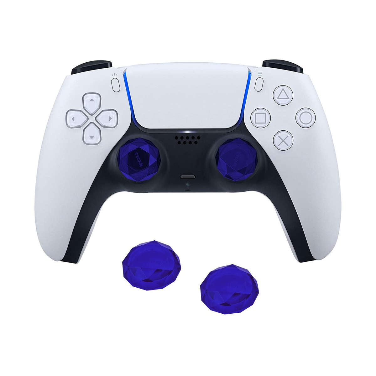 PS5 DUALSENSE CONTROLLER THUMBCAPS DIAMOND BLUE