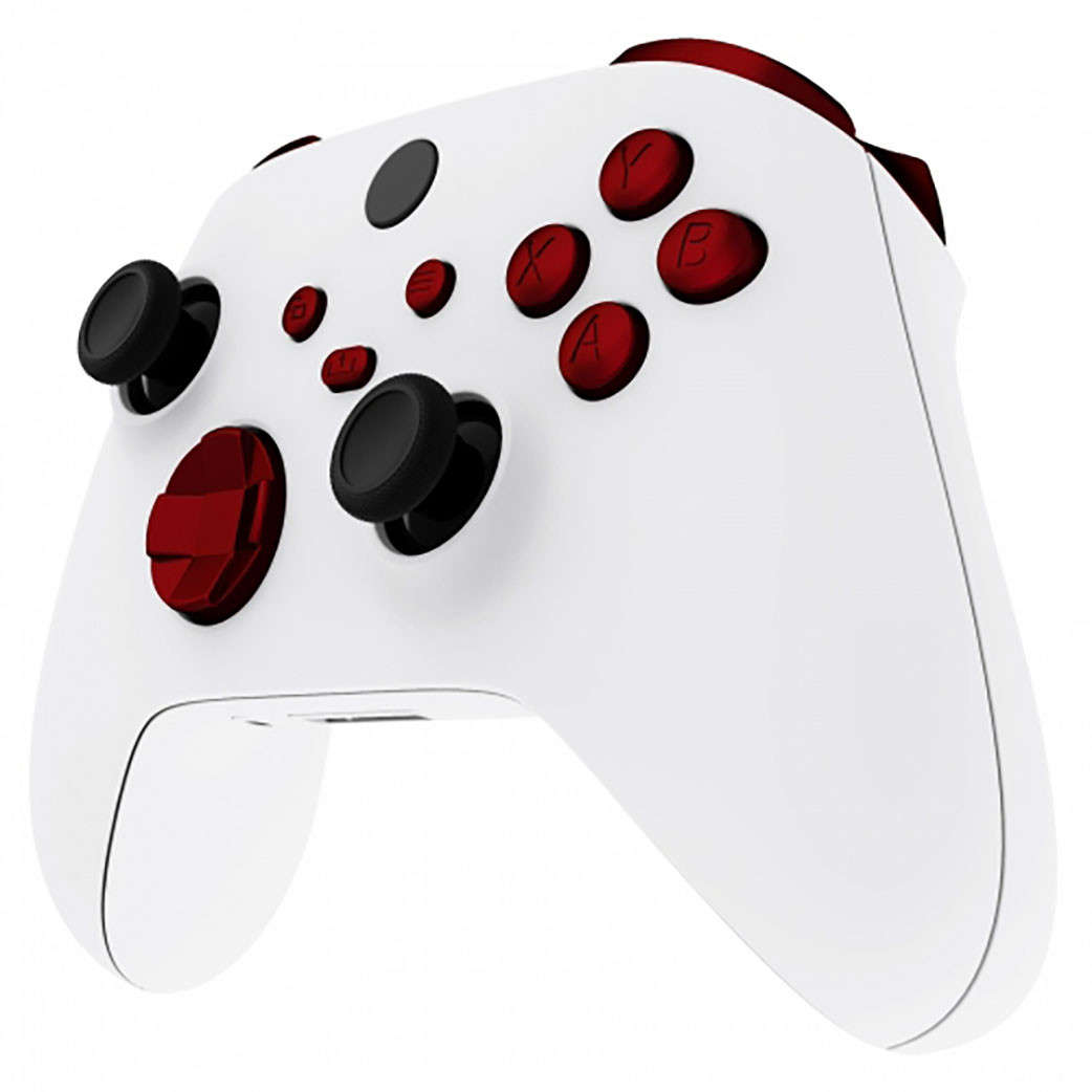 XBOX SERIES S/X Controller Button Set Matte UV Vampire Red