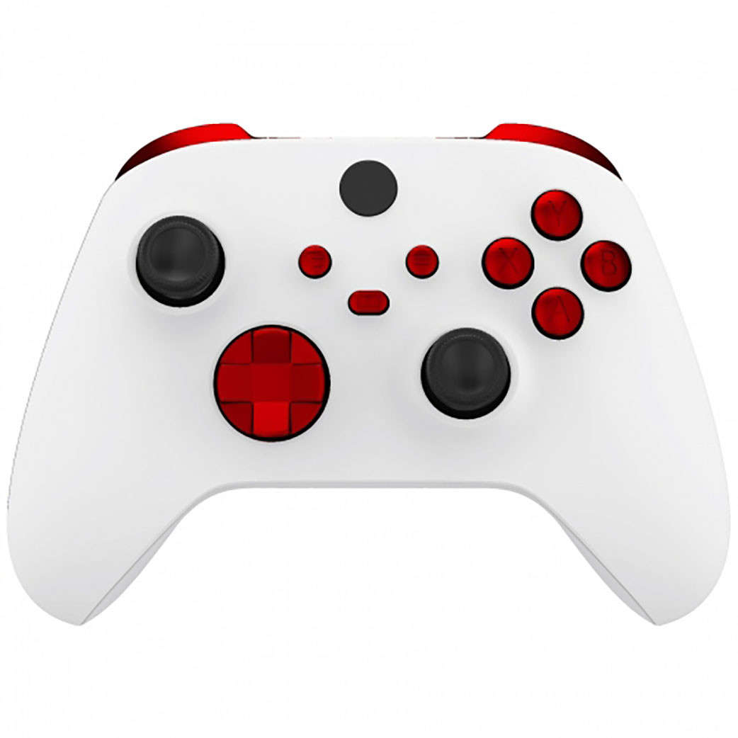 XBOX SERIES S/X Controller Button Set Matte UV Vampire Red