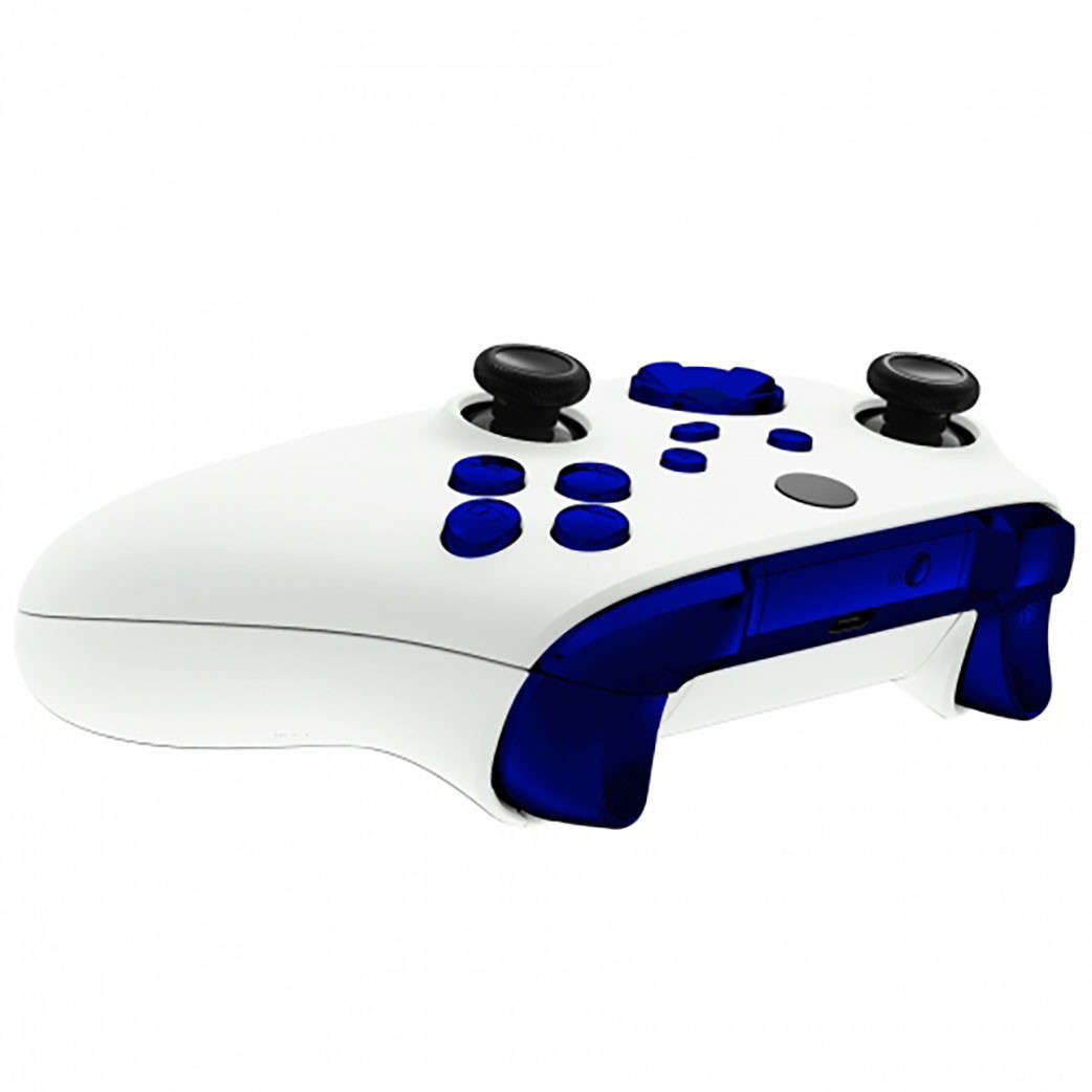 XBOX SERIES S/X Controller Button Set Chrome Blue
