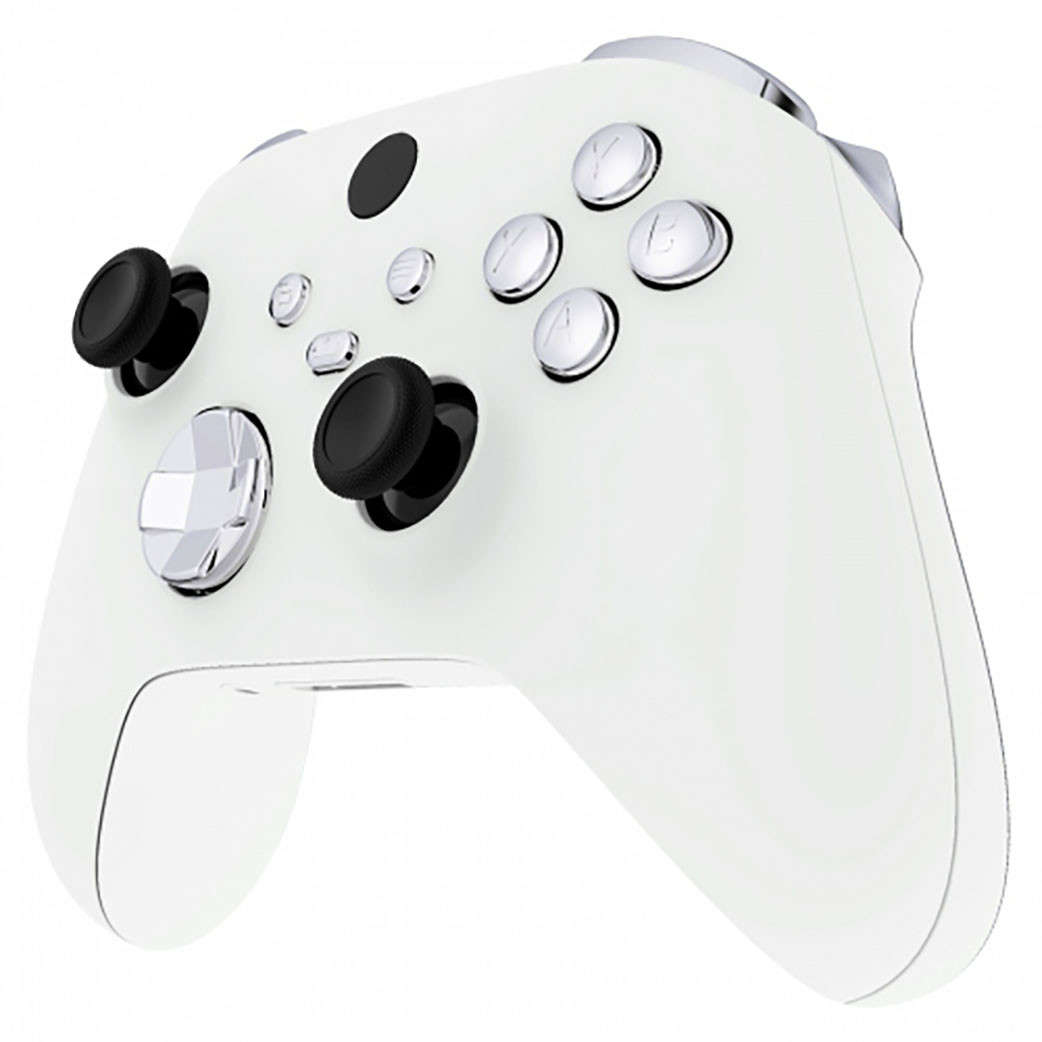 XBOX SERIES S/X Controller Button Set Chrome Silver
