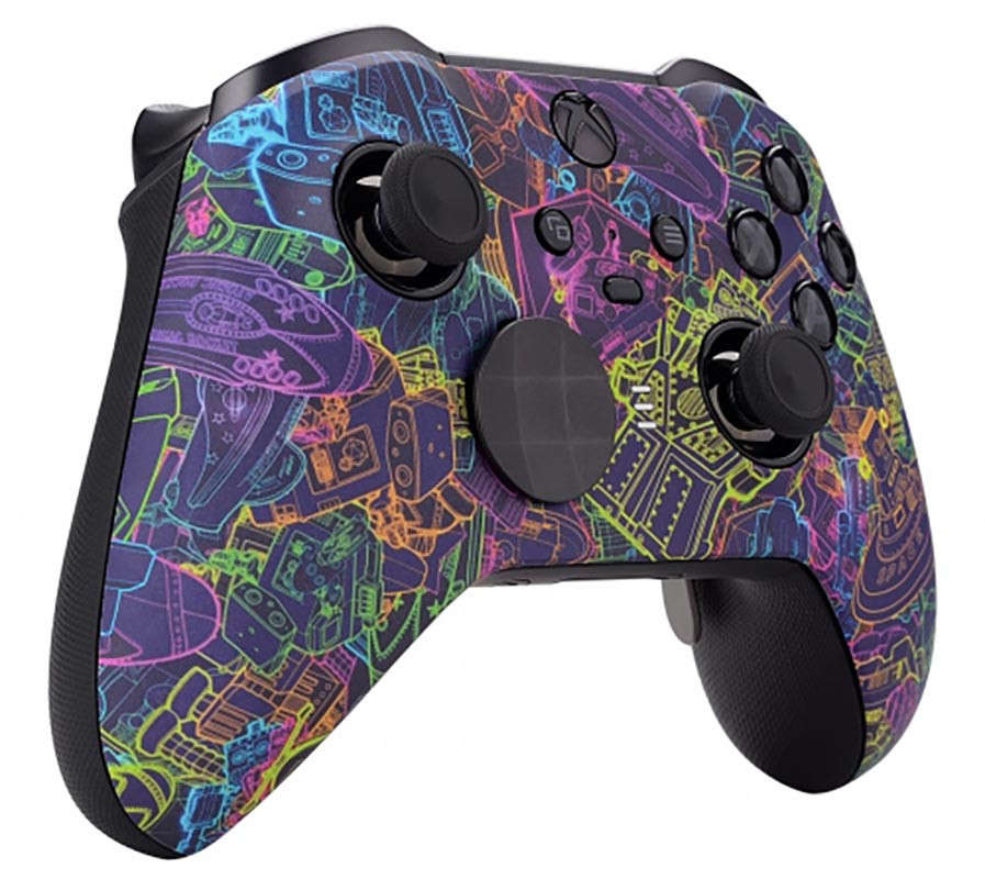 XBOX Elite V2 Controller Front Faceplate Soft Touch Neon Novel