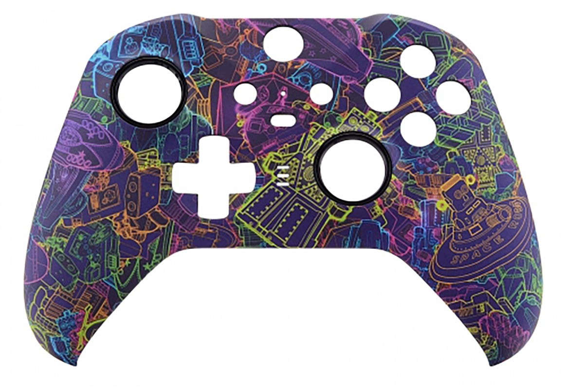 XBOX Elite V2 Controller Front Faceplate Soft Touch Neon Novel