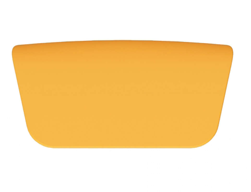 PS5 Dualsense Controller Touchpad Cover Soft Touch Caution Yellow