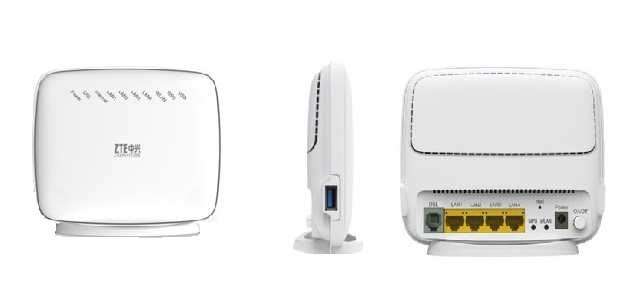 Wireless Routers - ZTE ZXHN-H108N Wireless ADSL2+ Router ADSL2 / 2