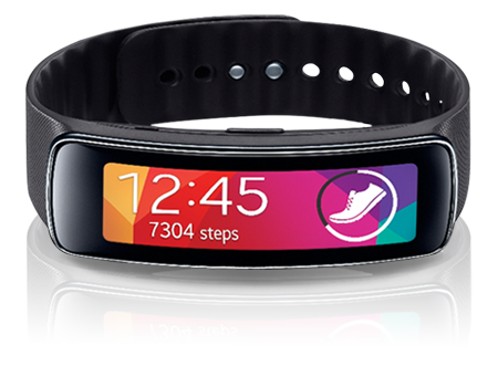 Samsung Gear Fit (Charcoal Black)