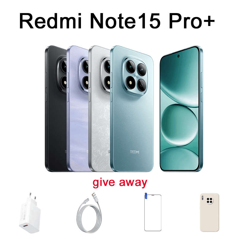 Xiaomi Redmi Note 15 Pro+ 5G 512GB Dual SIM  Mixed Colours