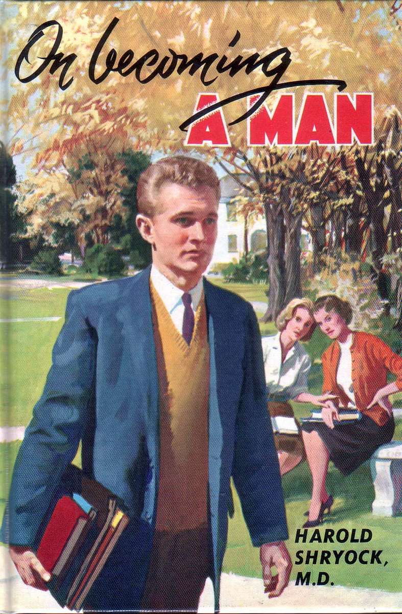 On becoming a Man - hardcover (Mad Hatter Discount Books)