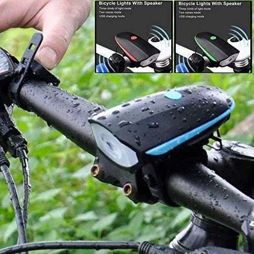 USB Rechargeable Speaker Bicycle Light