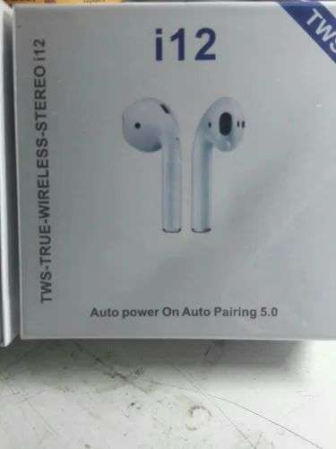 i12 TWS Wireless Bluetooth Earphones with Charging Case