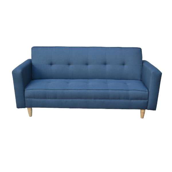 Sleeper couch - Double bed when open - Blue tapestry - TK range