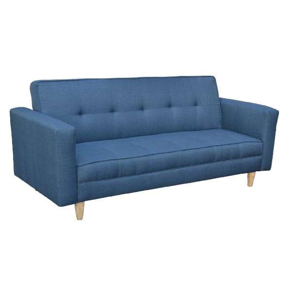 Sleeper couch - Double bed when open - Blue tapestry - TK range