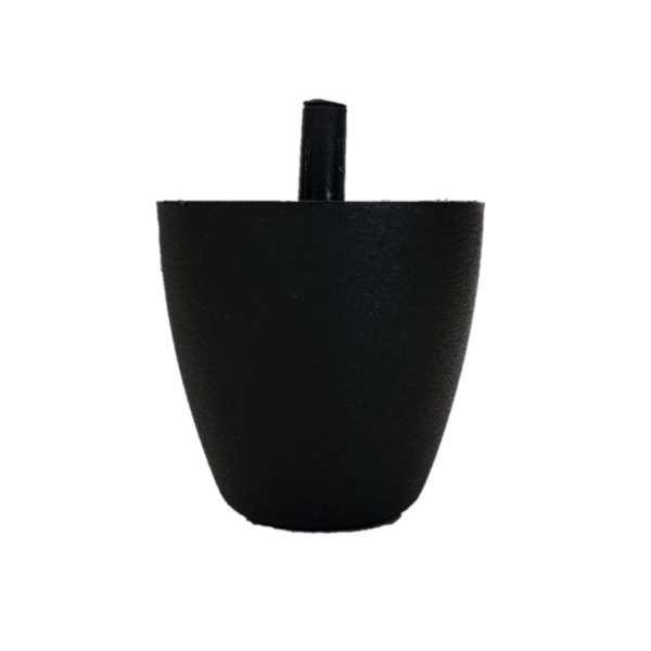 Bed Leg for bed base - Black -  Durable Plastic - Easy to push in