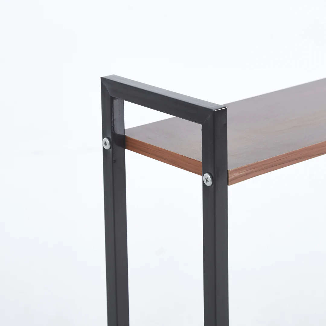 2 Tier Storage Rack - Kitchen Shelf - Metal frame - Assembled