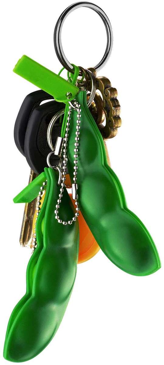 SQUEEZE ME PEEEESE ANTI-STRESS PEA POPPER FIDGET TOY