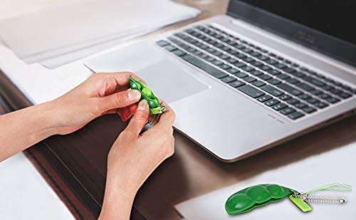 SQUEEZE ME PEEEESE ANTI-STRESS PEA POPPER FIDGET TOY