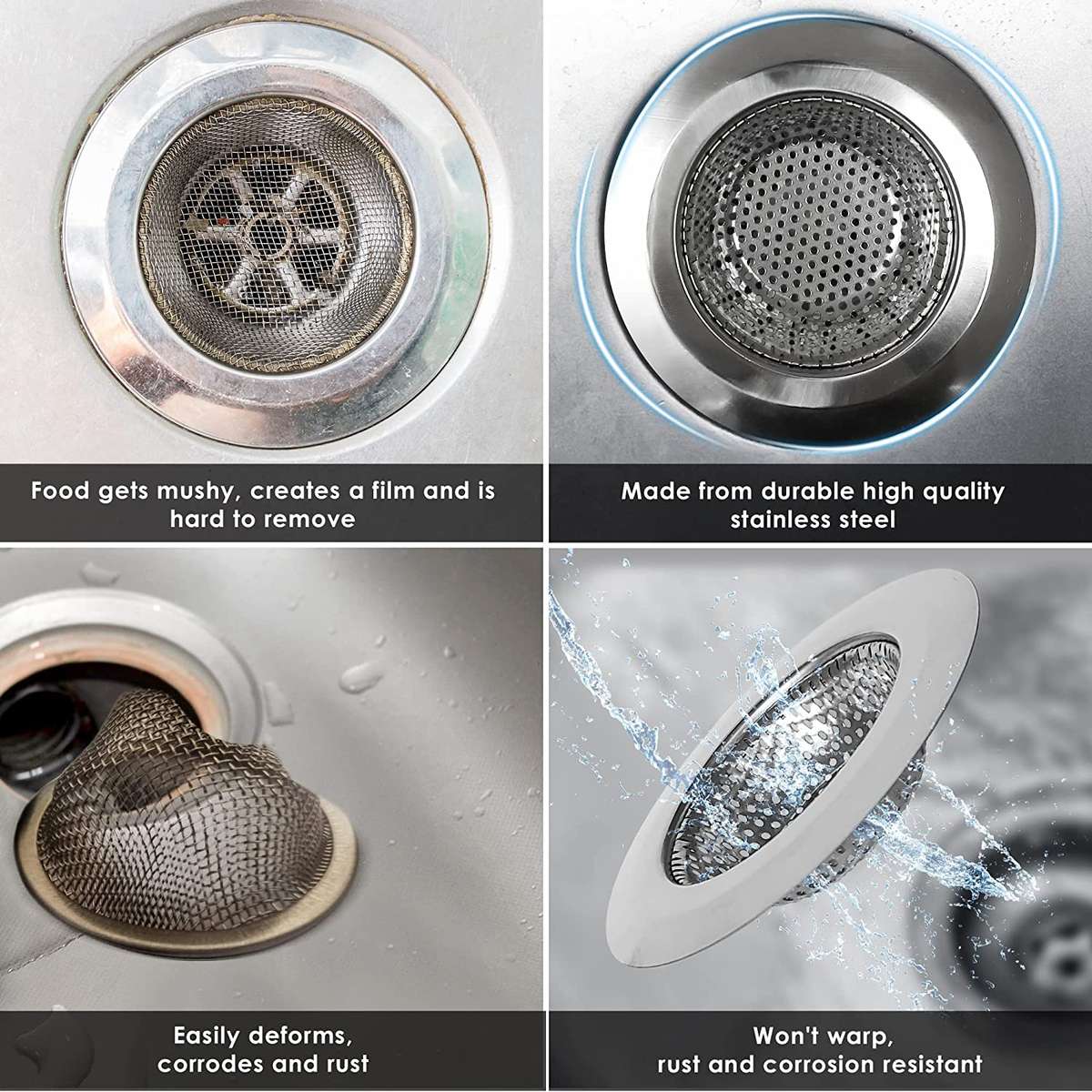 Kitchen Sink Strainer - PACK OF 2