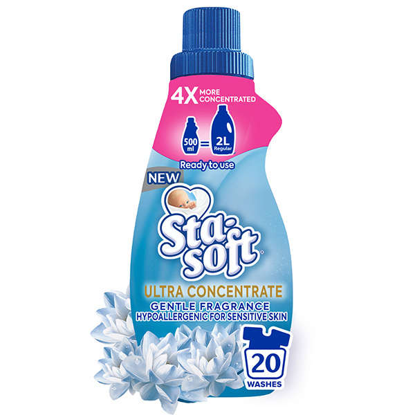 Sta-soft® Ultra Concentrate, Sensitive, Fabric Conditioner, 500ml