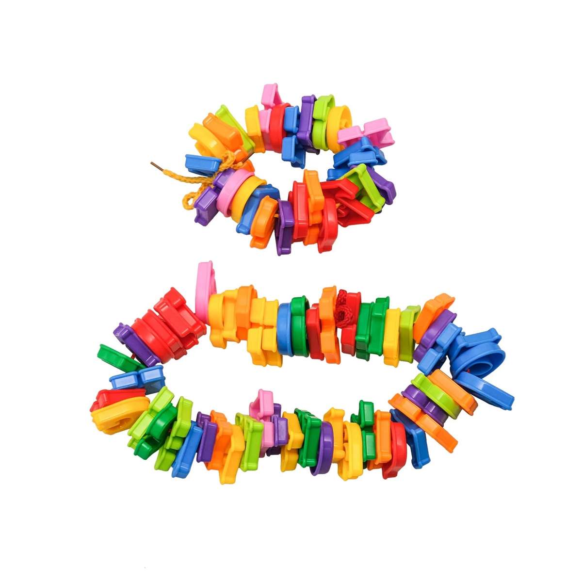 Blocks Letter Threading String Alphabet & Numbers 130 Piece Pack