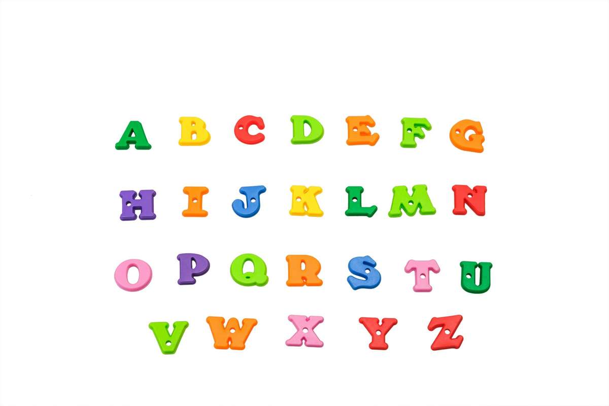 Blocks Letter Threading String Alphabet & Numbers 130 Piece Pack