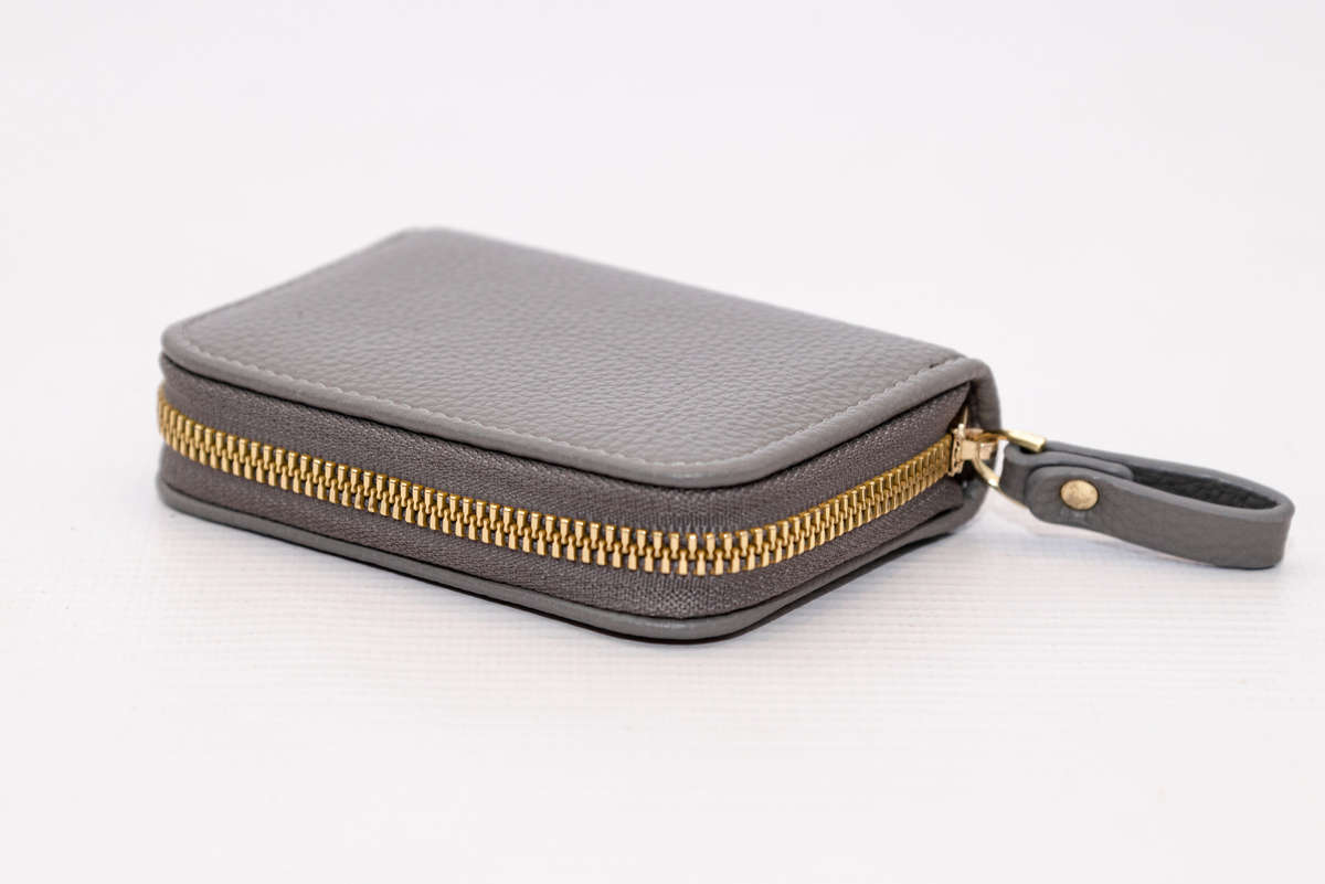 Zipp Around Credit Card Holder Pocket Wallet With RFID Blocking