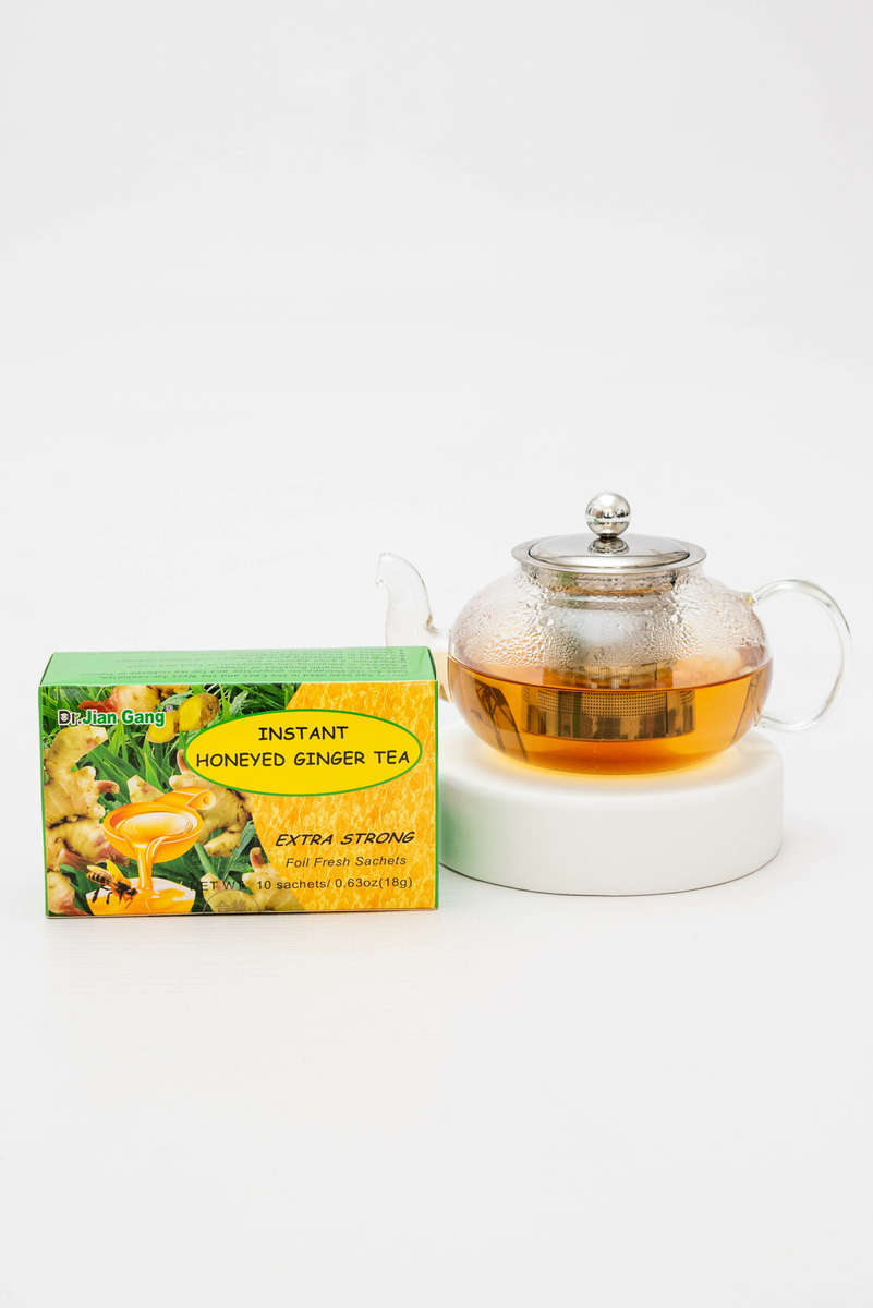 Instant Honeyed Ginger Tea Extremely Strong 10 Sachet