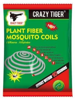 Plant Fiber Mosquito Coils - 120 g ( 10 Coils Per Pack )