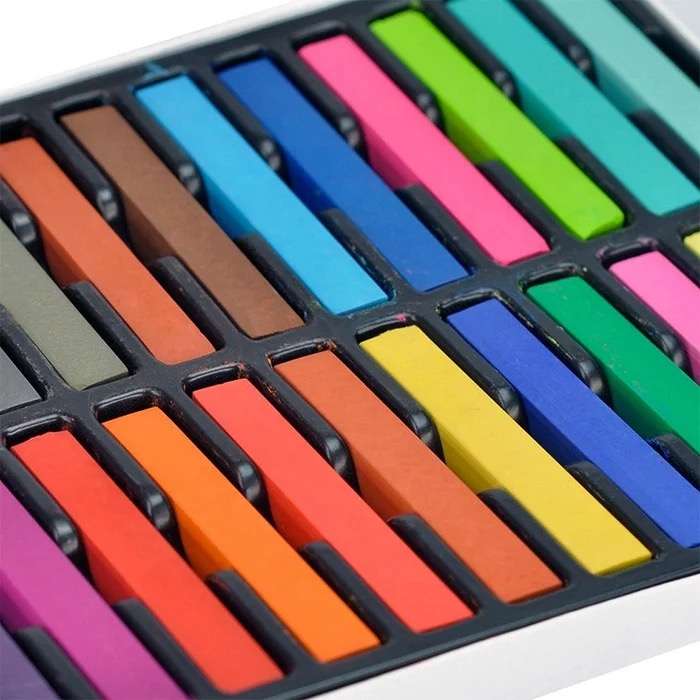 Hair Colour Chalk Set Of 24