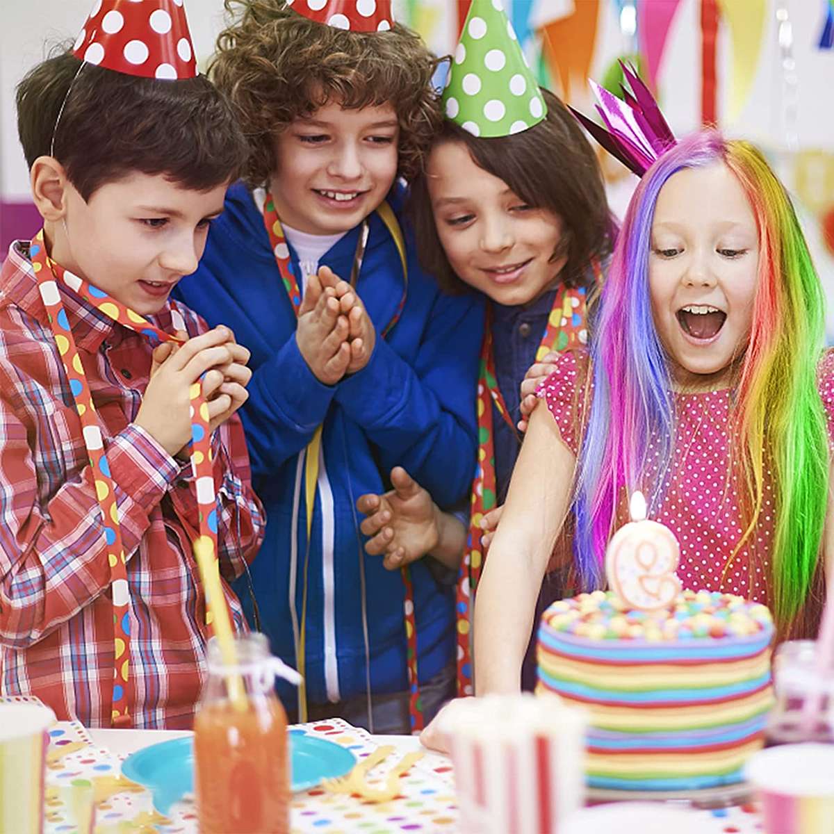 Hair Colour Chalk Set Of 24