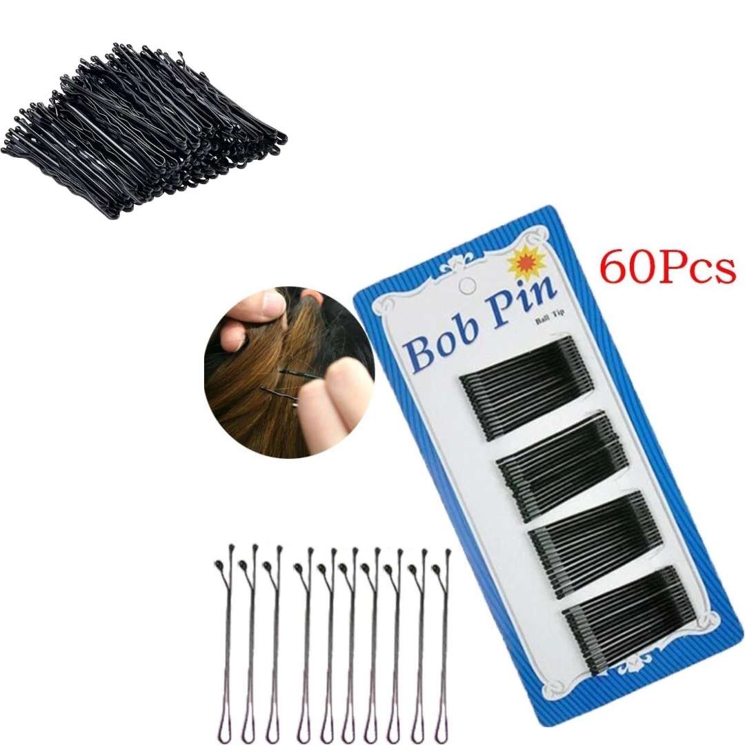 Bobby Pins Black Pack Of 60