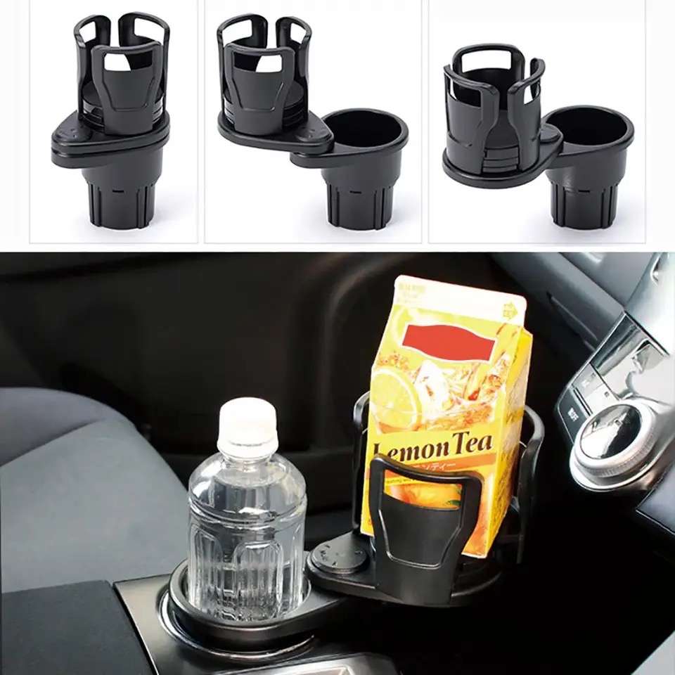 Universal Adjustable 2-in-1 Multifunctional Cup Holder For Car