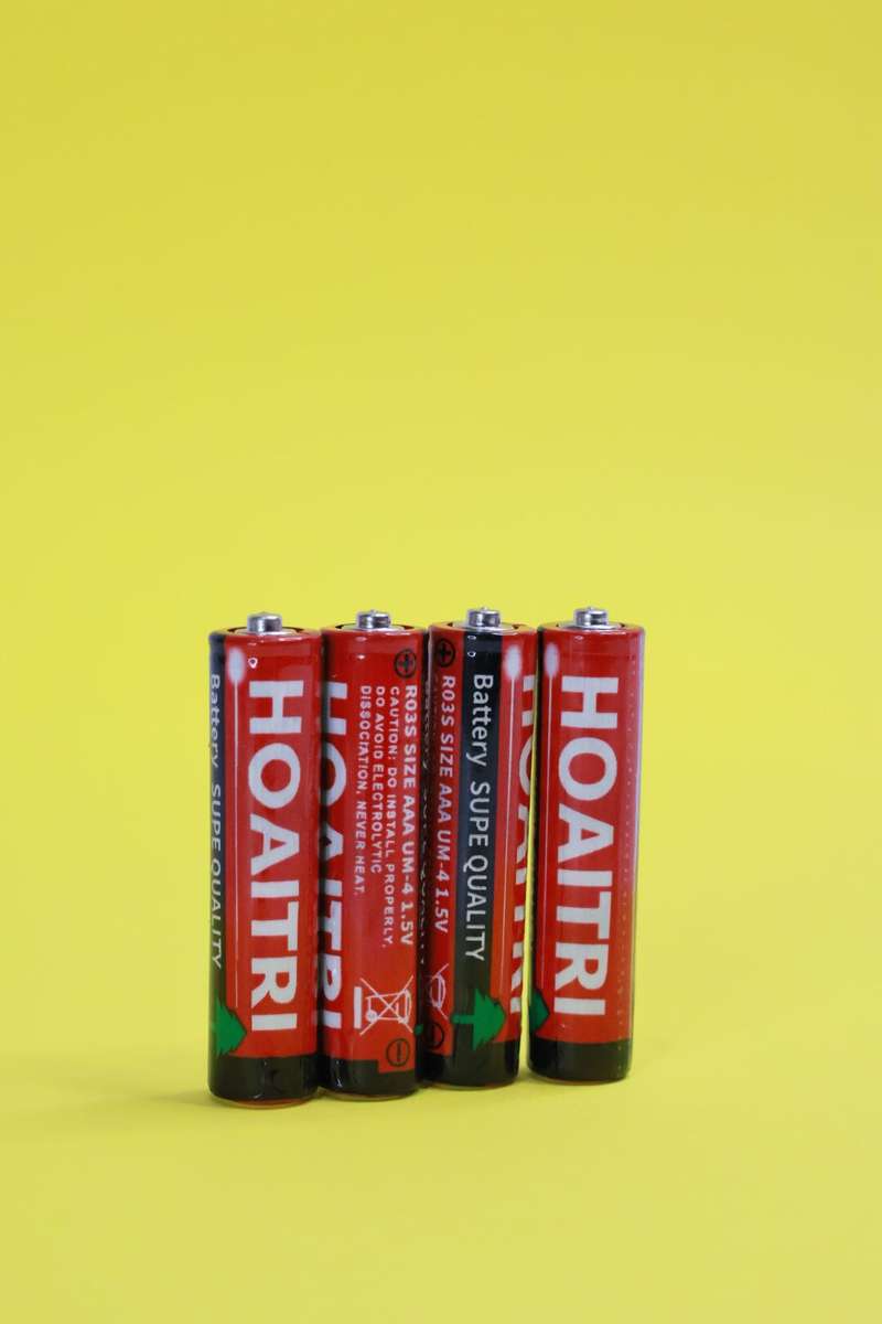 AAA Heavy Duty Batteries Pack Of 4