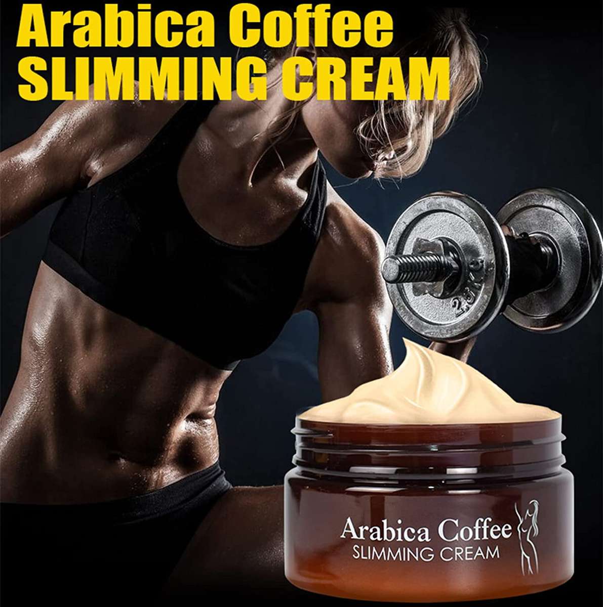 Arabica Coffee Slimming Cream Cellulite Treatment Weight Loss Burner 120ml