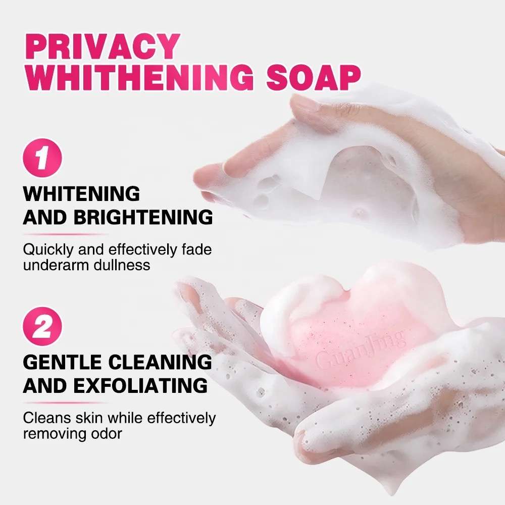 Whitening Vitamin C Privacy Soap With Collagen Peach Essence 80g