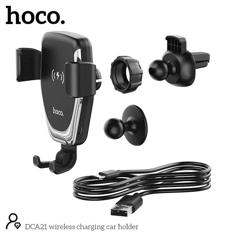 Hoco Wireless Charging Car Holder