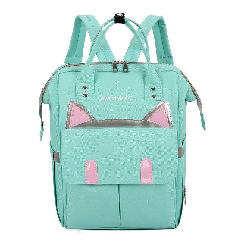 Maternity Baby Waterproof Diaper Travel Backpacks Bag Black Teal