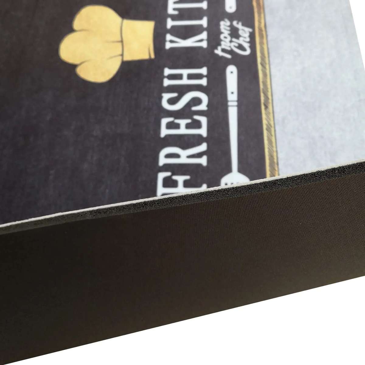 2 Piece Anti Fatigue PVC Kitchen &amp; Bathroom Non Slip Mat Set